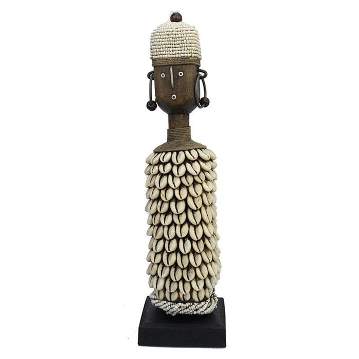 Beaded Namji Doll 50 White