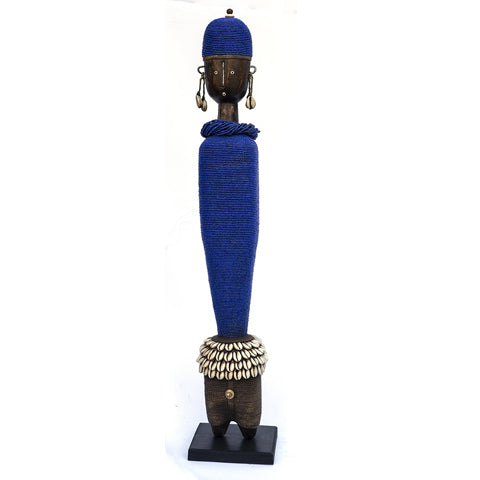 Beaded Namji Doll 66 Blue