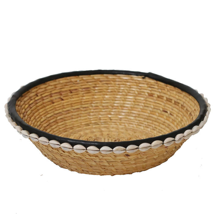 Cowrie Shell Bowl Basket