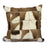 Springbok Patch Hide Pillow | Made in South Africa
