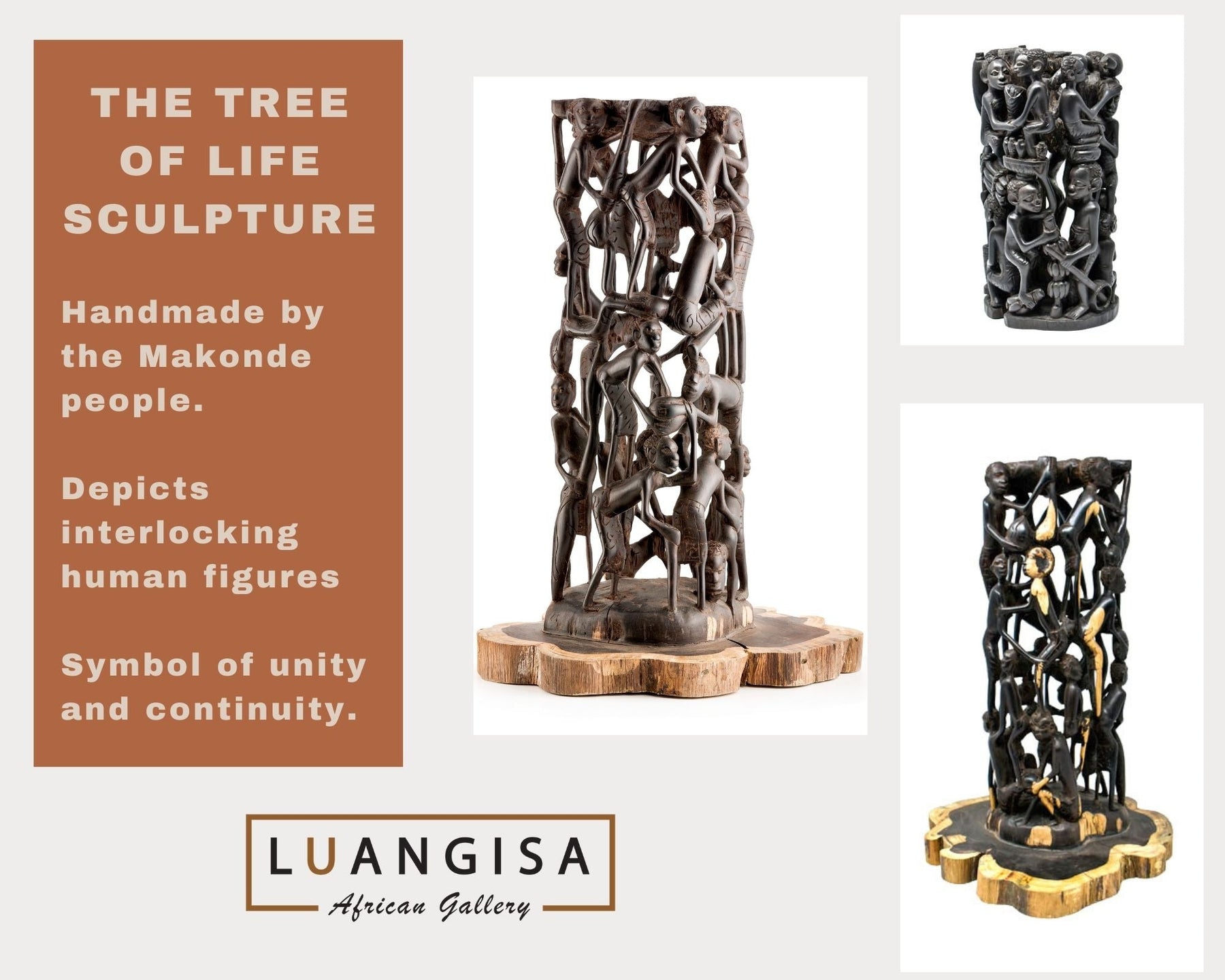 What is Meaning of The Tree of Life Sculpture? - Luangisa African Gallery
