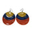 Telephone Wire Earrings - Summer Colors