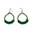 Telephone Wire Earrings - With Design