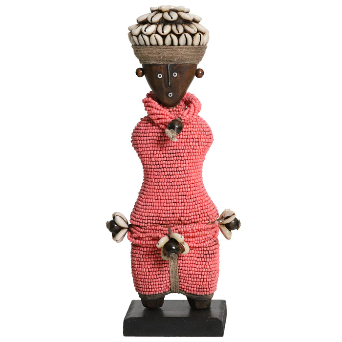 Beaded Namji Doll 28 Pink