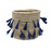 Mwana Woven Storage Basket with Blue Tassel