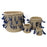 Mwana Woven Storage Basket with Blue Tassel