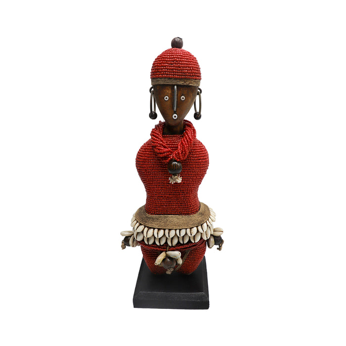 Beaded Namji Doll 116 Red