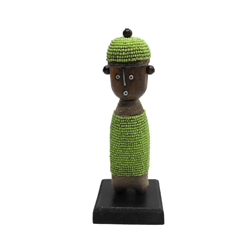 Beaded Namji Doll 99 Lime Green