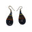 Beaded Tear Drop Earrings Small - Assorted Colors