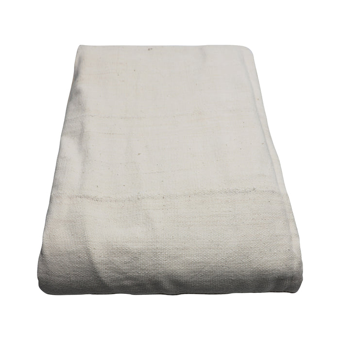 Mud Cloth Textile | White