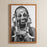 OMO_31 Hamer Woman Framed Canvas | Omo Valley, Ethiopia