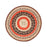Tonga Painted Pattern Baskets | Orange Pattern