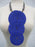 Triple Bound with Horn Necklace Blue