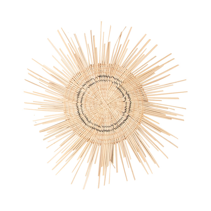 Malawi Sun Cirlce Wall Art | Natural