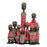 Beaded Namji Doll Pink Family 01