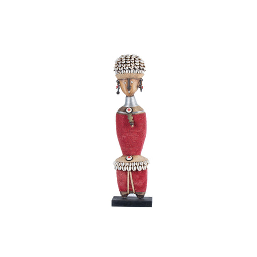 Beaded Namji Doll 38 Red