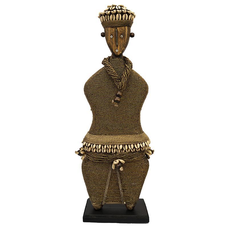 Beaded Namji Doll 02 Gold