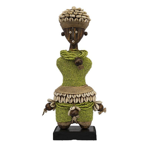 Beaded Namji Doll 07 Lime Green