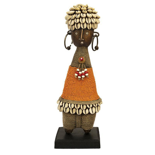 Beaded Namji Doll 05 Orange