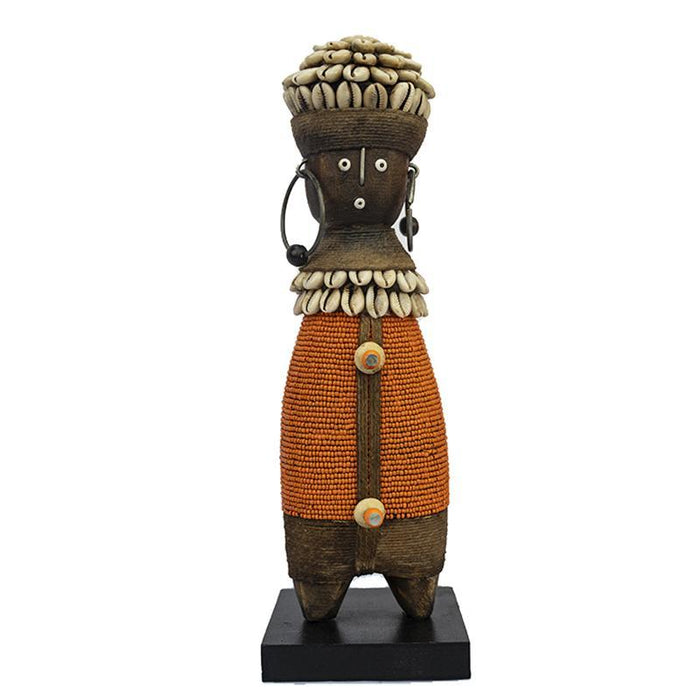 Beaded Namji Doll 08 Orange