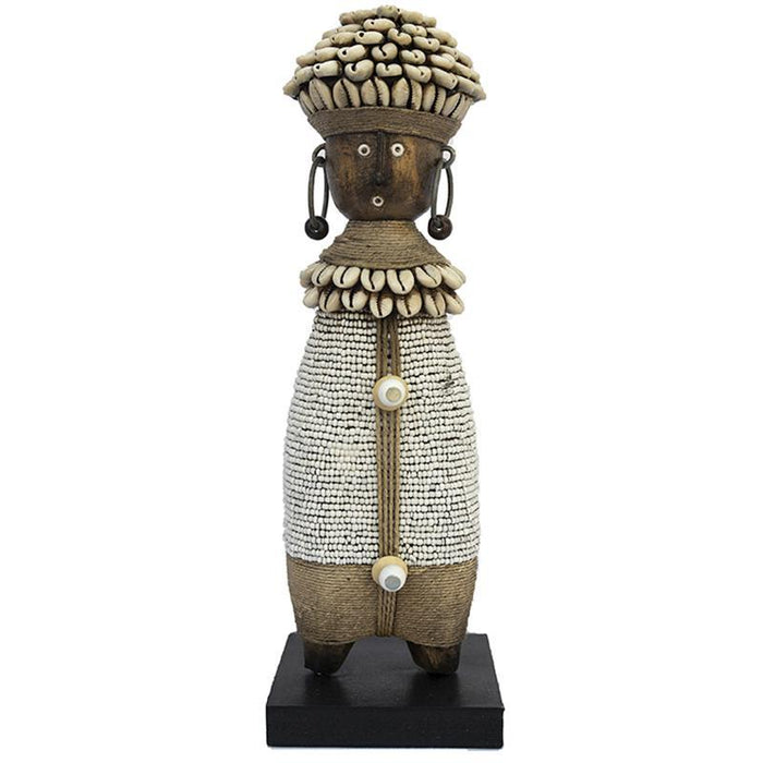 Beaded Namji Doll 08 White