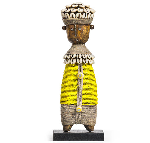 Beaded Namji Doll 08 Yellow