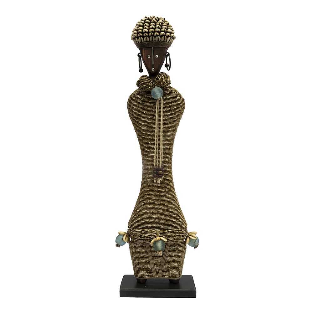 Beaded Namji Doll 20 Gold