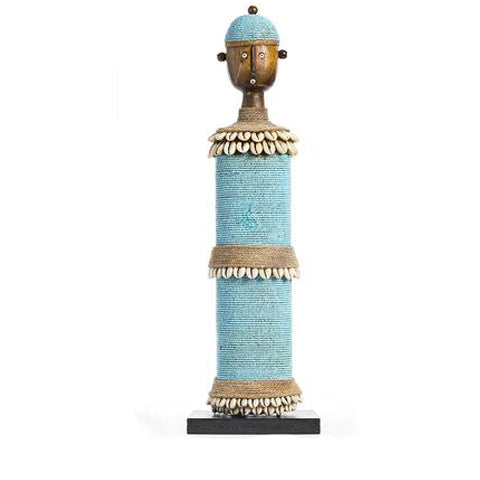 Beaded Namji Doll 53 Light Blue