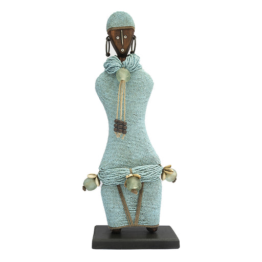 Beaded Namji Doll 59 Light Blue