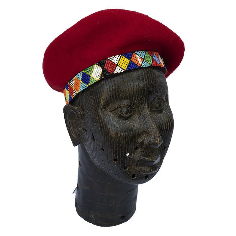 Alice + Olivia Beaded Beret The Couture Beaded Beret - *akobe studio main image 3