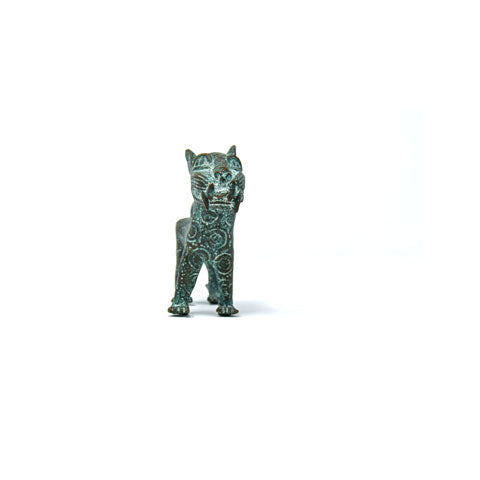 Benin Bronze Leopard 01