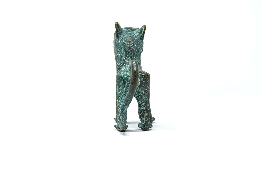 Mini Benin Bronze Leopards