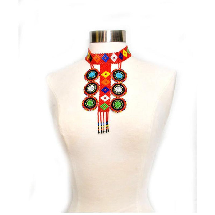 Chi Short Beaded Necklace 01 | Handmade in Tanzania