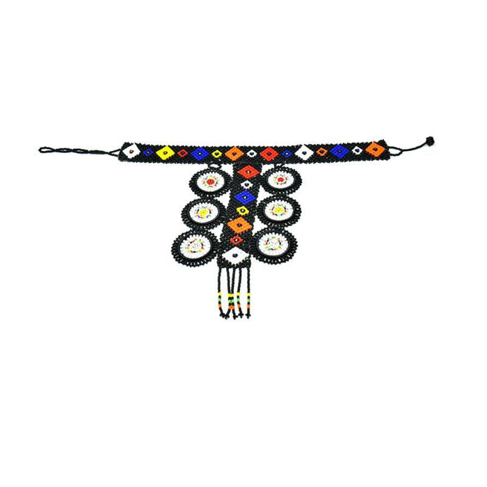 Chi Short Beaded Necklace 05 | Handmade in Tanzania