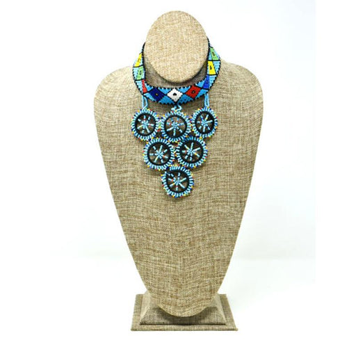 Chi Vee Short Beaded Necklace 01