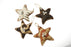 Kuba & Mud Cloth Star Christmas Ornaments | Hand sewn in Tanzania