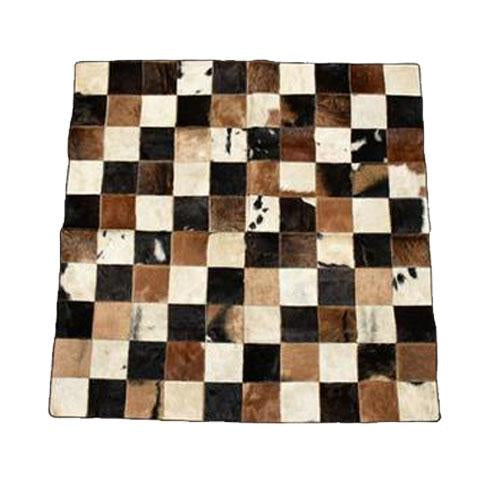 Cow Hide Patch Rug 01