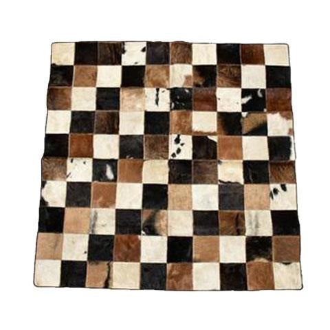 Cow Hide Patch Rug 01