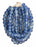 Large Recycled Glass Beads Strand | Blue Wave