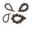 Ebony Wood Unisex Bracelets - Set of 4