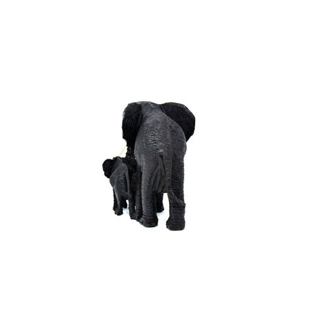 Elephant with Baby Sculpture 08
