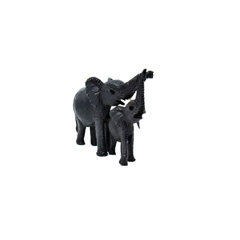 Elephant with Baby Sculpture 04