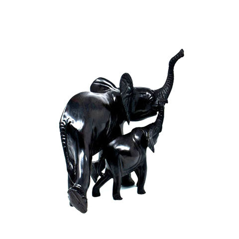 Elephant with Baby Sculpture 10