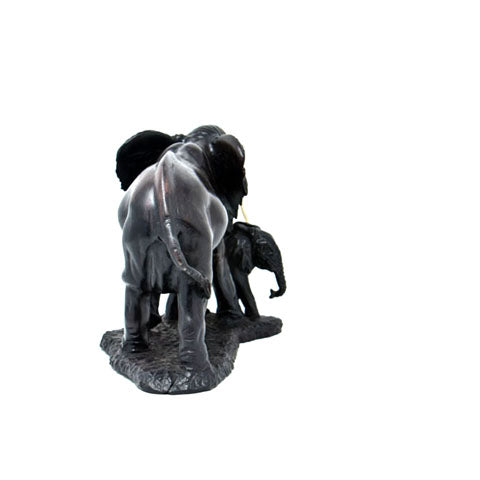 Elephant with Baby Sculpture 13
