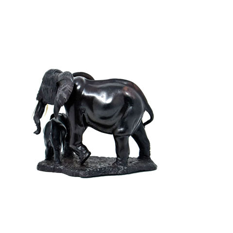 Elephant with Baby Sculpture 13