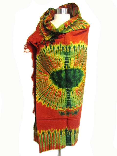 Tie Dye Multi Use Wrap | Handmade in Tanzania 09