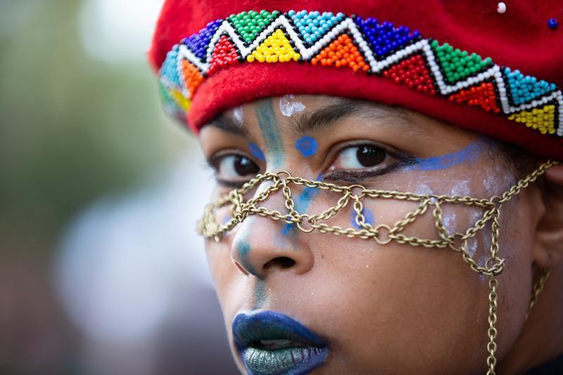 Face Chain Necklace — Luangisa African Collection