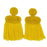 Getu Tassel Earrings Yellow 02