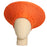 Zulu Wide Basket Hat - Orange | Handmade in South Africa