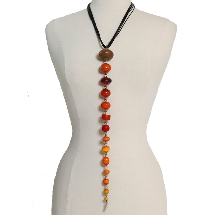 Kimathi Beaded Necklace | Handmade in Kenya